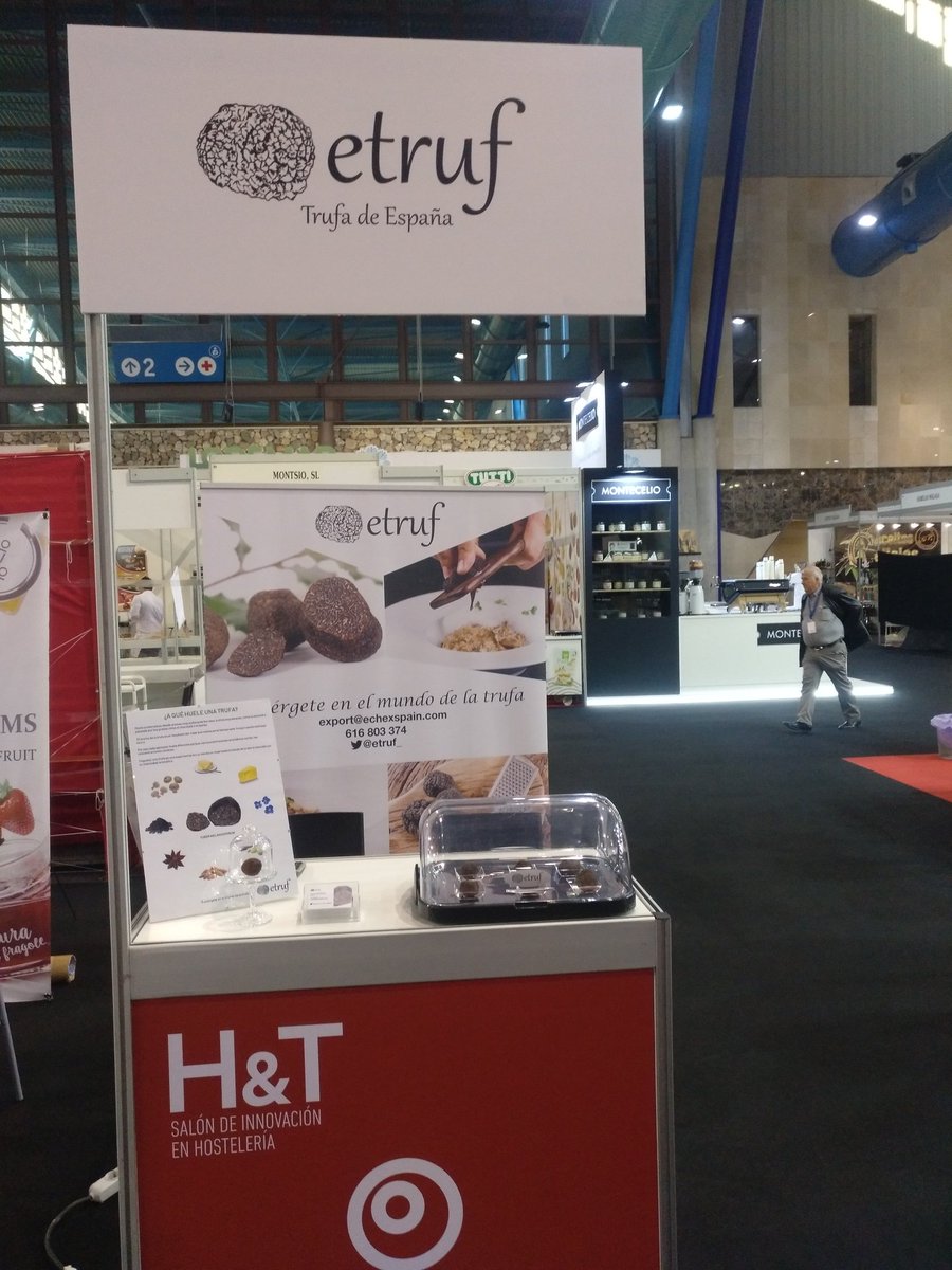 etruf_'s tweet photo. Ya estamos en @SalonHyT ven a visitarnos y conoce nuestra #Trufa Estamos junto a @SaboraMalaga y @SaborGranada https://t.co/Gi2oB79IOw