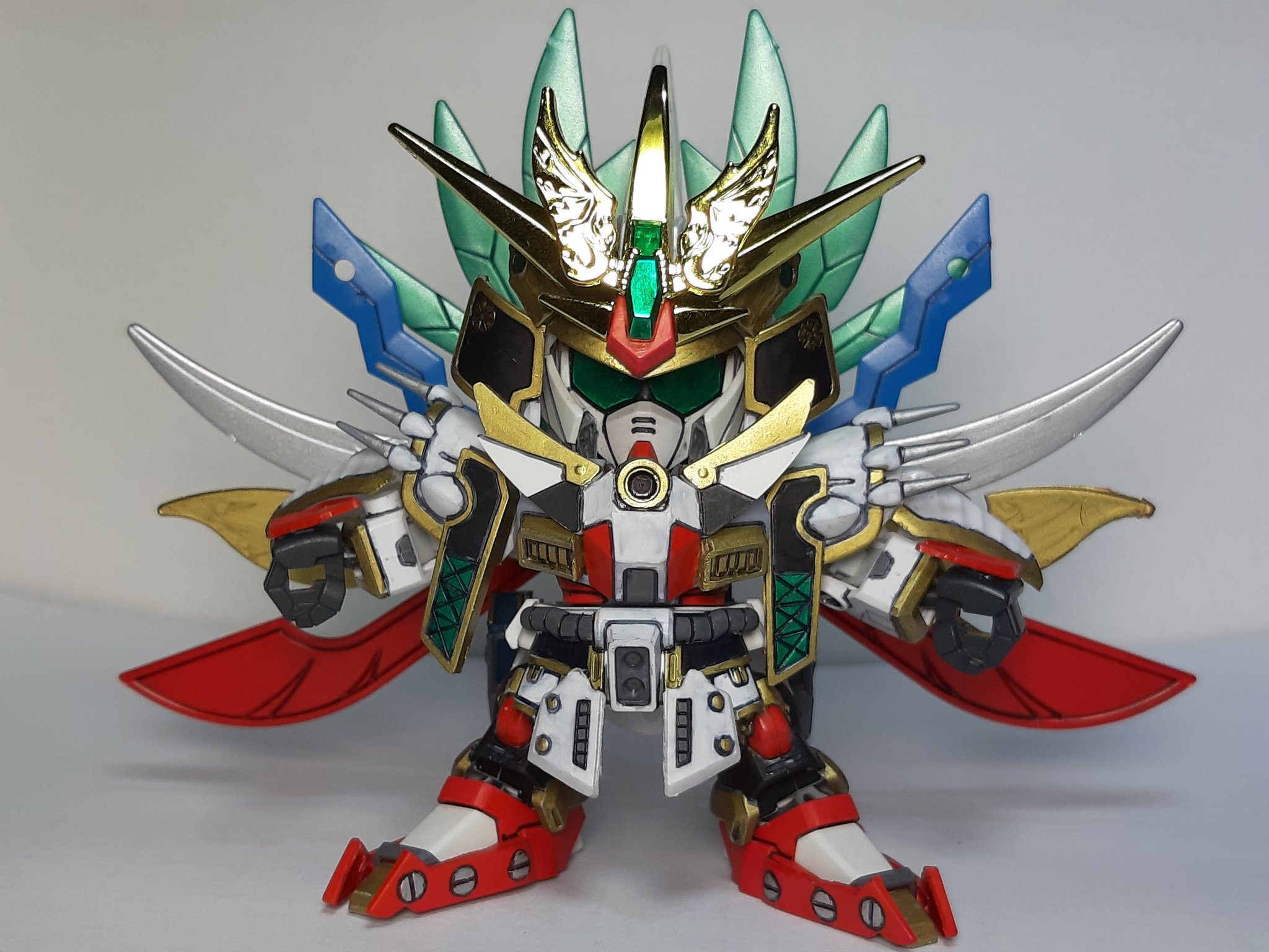 海獅太郎 Ousamu 荒雷頑馱無 聖凰大將軍新年第一隻原本只是想做三武將為主題而已可是弄著弄著就想到了初代目 然後聖凰頑馱無就誕生了 T Co Dwxv2jdrch Twitter