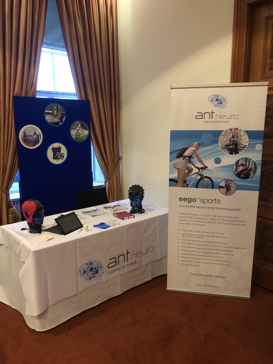 ANTNeuro_UK's tweet photo. All setup @royalsociety Big Data for Better Science. If your here,plz drop by to discuss #eeg #dryelectrodes #neuroscience #mobileeeg https://t.co/nQpsL1GIgs