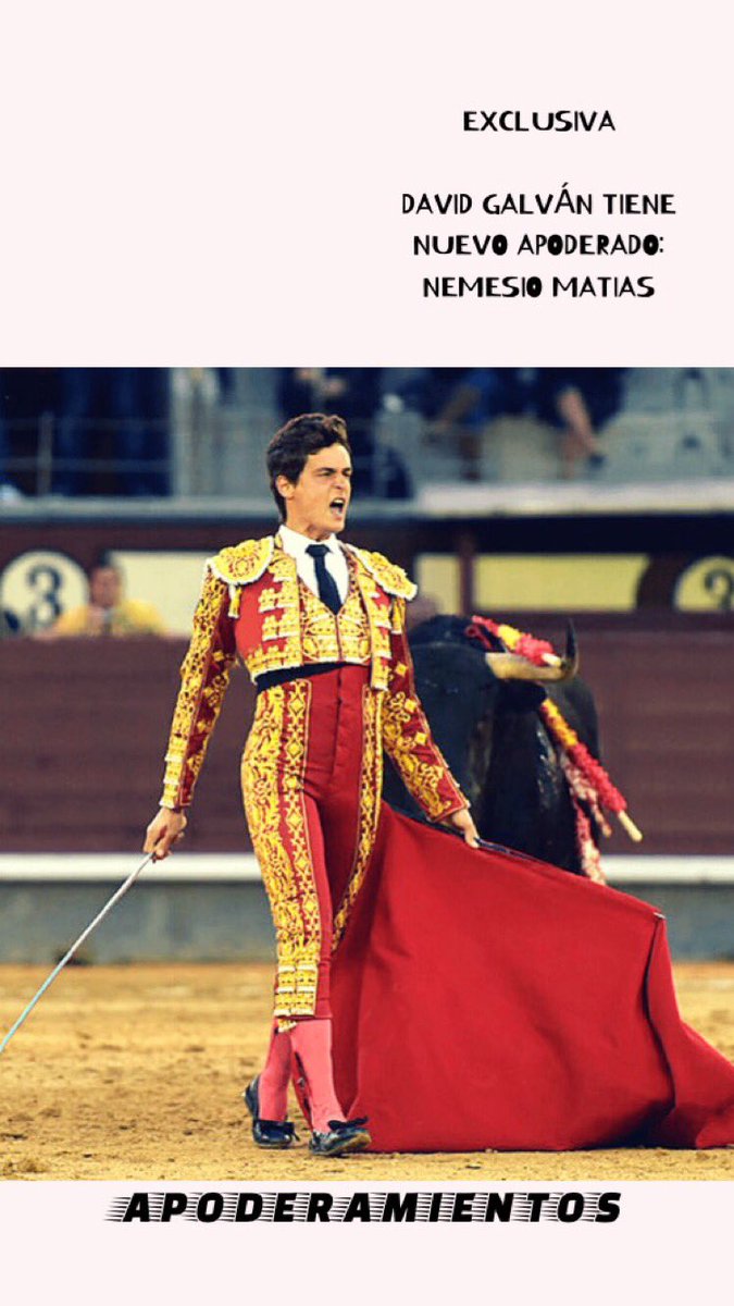 eltorocabezon's tweet image. EXCLUSIVA 💥 David Galván es apoderado por Nemesio Matías. #apoderamientos