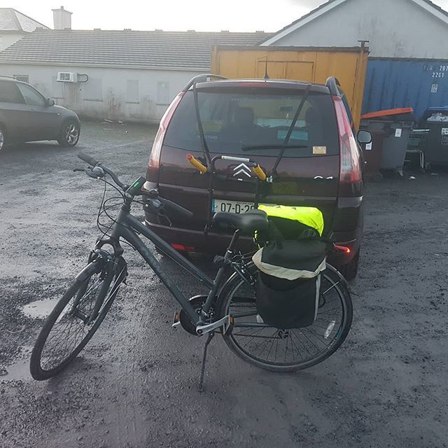 Another day , another #biketowork to #parkmore #brightermornings #getfit #thefastlane #galway #mentalhealth #happycommuter bit.ly/2t66brk