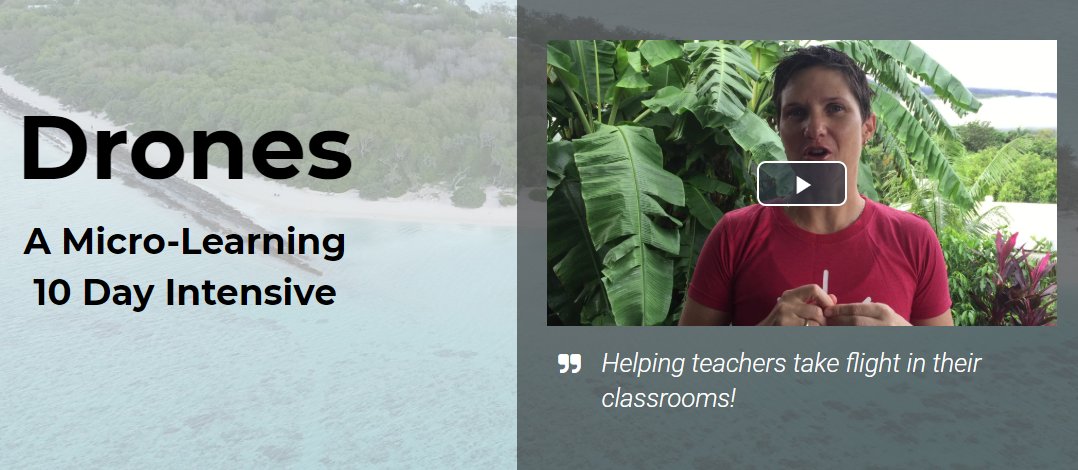 Got 5 mins a day to learn about #drones and #STEM? Come and join our FREE new #microlearning non-crash crash course :) education.shemaps.com/micro1 Episode one available NOW! <a href="/thedrone_lass/">The Drone Lass</a> <a href="/TheDroneGirl/">Sally French</a> <a href="/WOMEESA/">Women in Earth & Environmental Science Australasia</a> @WomenandDrones <a href="/ParrotEducation/">Parrot Education</a> <a href="/STEMNationAU/">STEMNATIONAU</a> <a href="/DigitalQld/">Digital Queensland</a> <a href="/AeroSociety/">Royal Aeronautical Society</a>