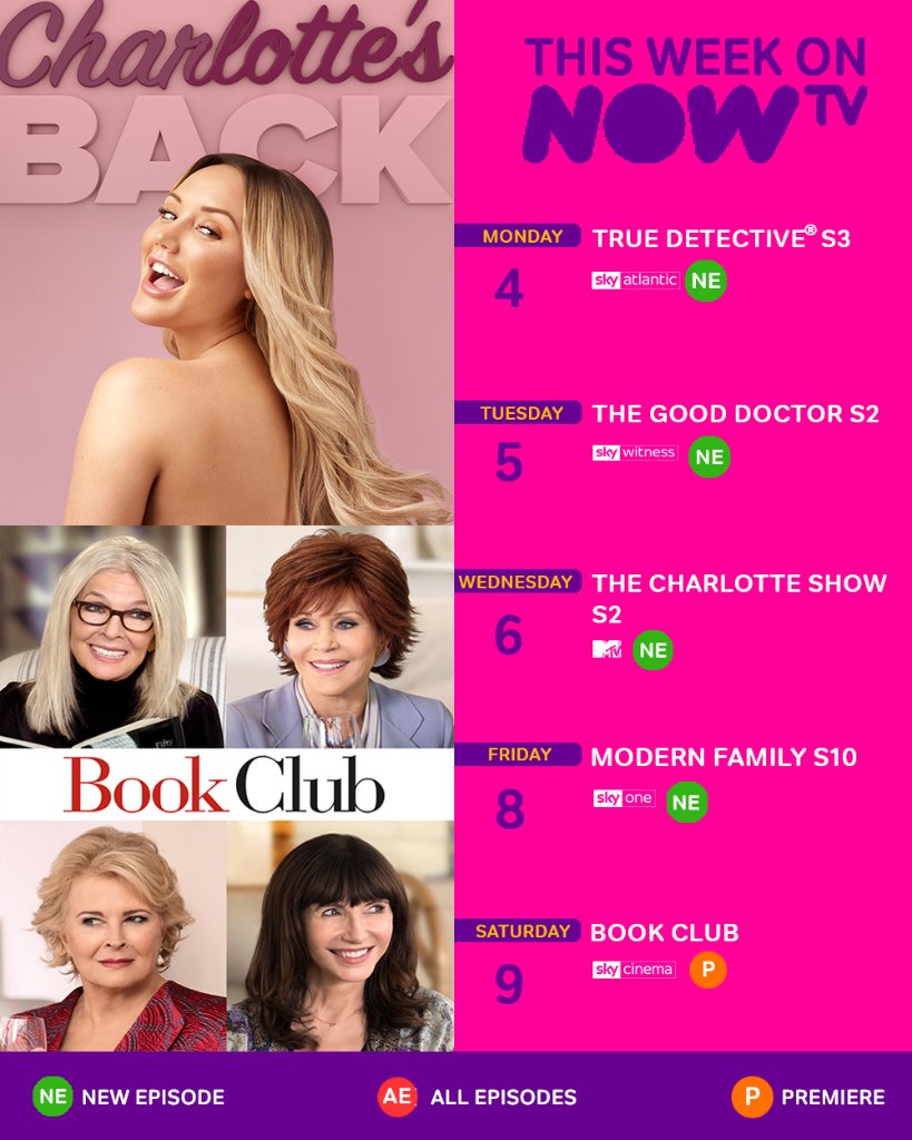 From #TheCharlotteShow to #JaneFonda in #ThBookClub 💁‍♀️  February is short but perfectly formed 🙌 https://t.co/RyaV65a5oD