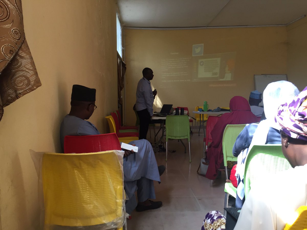 KarayeFatima's tweet photo. Capacity training for NTA reporters for northwest in Kano https://t.co/AVEZ2UPkfU