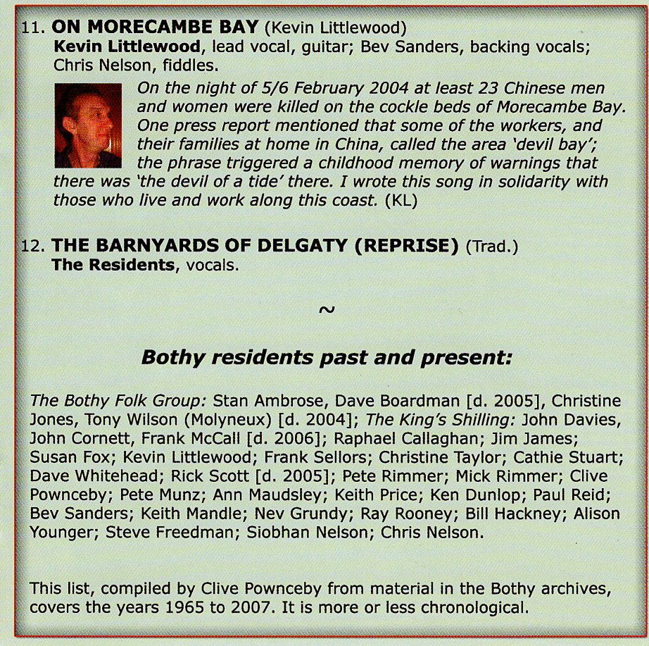 1/2 ‘On Morecambe Bay’ is Kevin Littlewood’s response to the deaths of at least 23 migrant Chinese cockle-pickers on the evening of 5 February 2004. @christymoore45 covered it On Folk Tale (2011). bothyfolkclub.co.uk 
Further reading → my RPM column in @RocknReelR2 (no. 59)