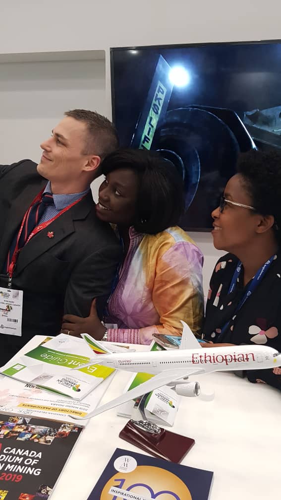 GadegLaety's tweet photo. Another "boring" day at the Canadian pavillon at #MiningIndaba2019 #CanadaIndaba https://t.co/J59KfeVLVN