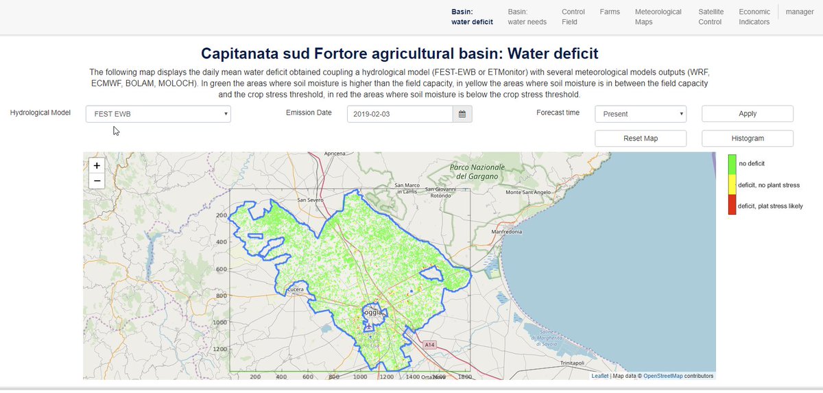 chiaraco81's tweet photo. SIM - real time SMART IRRIGATION from soil moisture forecast using satellite @CopernicusEU @NASA_Landsat and hydro-meteorological modelling https://t.co/J5Ptrq3INo
@WaterJPI funded project https://t.co/R7hOgegCM3
