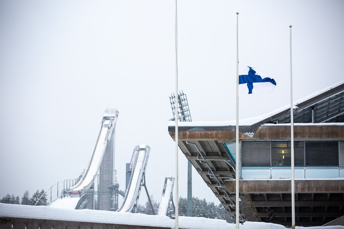 Maailman parhaan mäkihyppääjän muistoa kunnioittaen. #mattinykänen #lahti