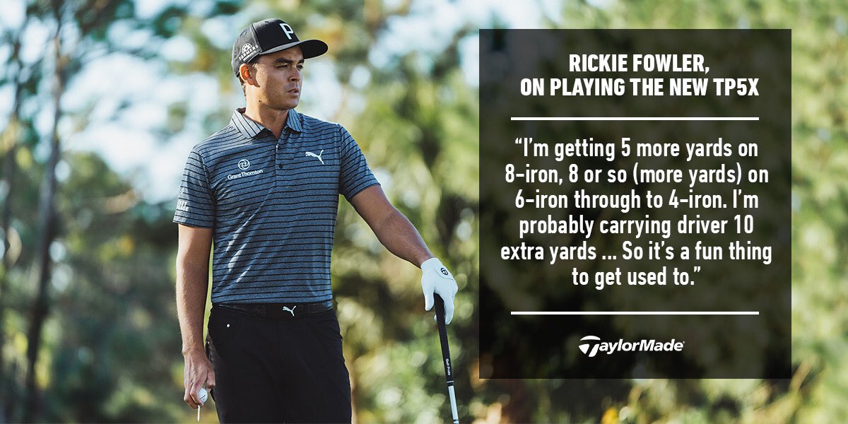 While testing #TP5x, <a href="/RickieFowler/">Rickie Fowler</a> saw instant results.

... and two weeks after making the #5WITCH he lifted the #WMPO trophy: bit.ly/2GZTbNG