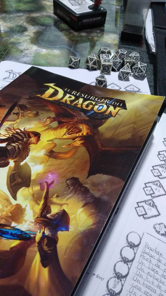 MiguelAVillen's tweet photo. A qué hemos jugado este fin de semana (2)

El viernes por la tarde, Bukko, Katy, Panit y un "demonio" continuaron sus aventuras en la tierra más oscura y profunda de #Voldor en #ElResurgirdelDragón @Nosolorol @LaMarcadelEste @Colectivo9 

Demasiados secretos...

Fotos aquí 👇👇👇 https://t.co/Iz8hf6qZxk
