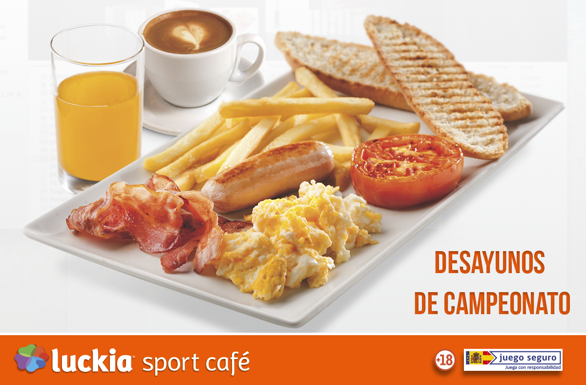 LuckiaLocales's tweet photo. Empieza el día con un desayuno de campeonato. 

☕️Cualquier excusa es buena para probar los desayunos de Luckia Sport Café.☕️ https://t.co/sauch8MBMT