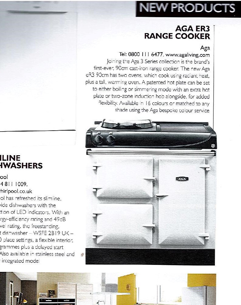 Great to see NEW AGA eR90 featured within Essential Kitchens & Bathroom Business Magazine this Month. Fantastic choice for anyone looking to replace their existing range cooker. Call in store for more details & to see the full AGA 3 series range @kbbdaily @AGA_Official @ZakoPenny