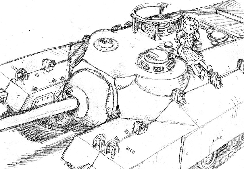 浅利与一義遠 Pa Twitter ガルパン劇場版の まるでジャバウォッキー ジャバウォック です と言うよりもバンダースナッチね のくだりでダージリンが言ってた トータス は これ Sri の専用車 違