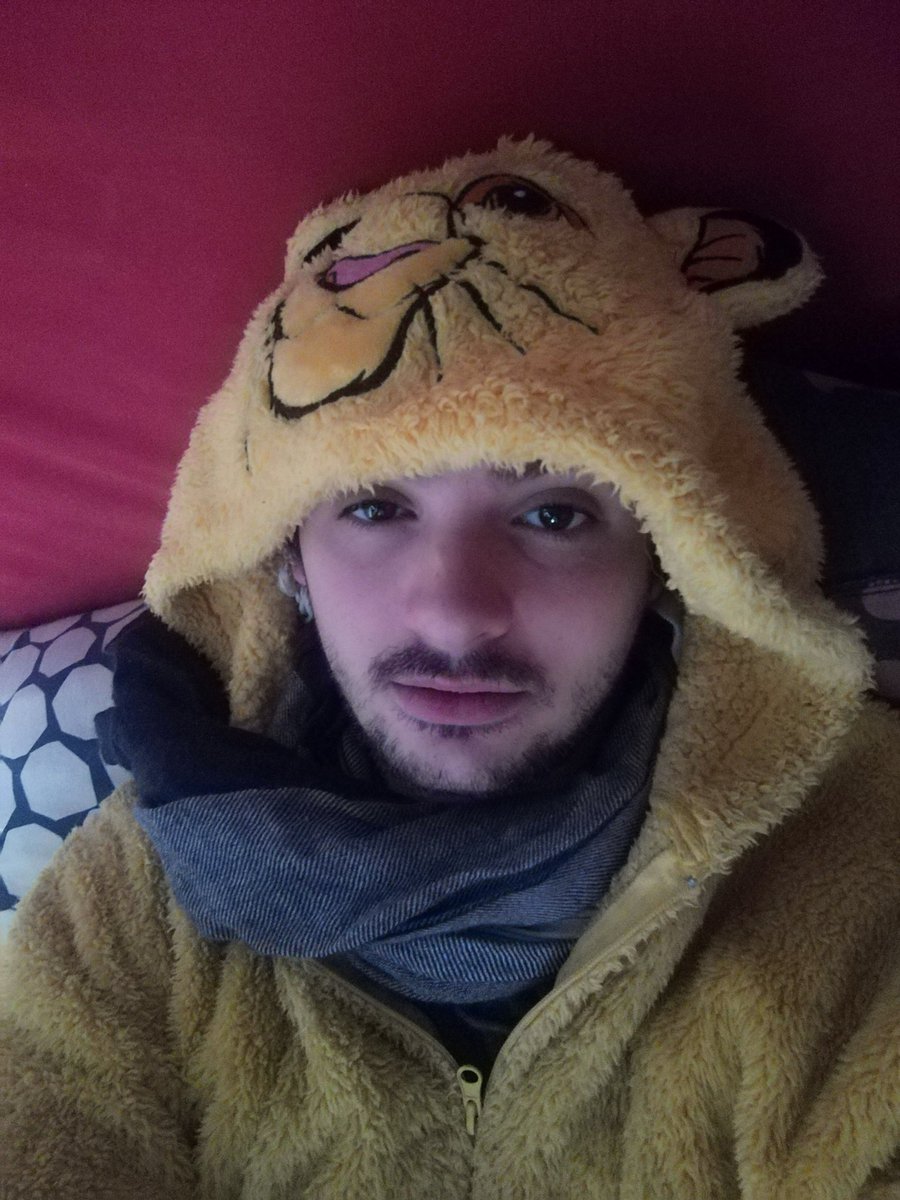 Treufy's tweet image. Quand t&apos;es tellement malade que ça fait 2 jours que t&apos;es alité avec le putain de Kigirumi Roi Lion de ta chérie, à transpirer, cracher tes poumons, être trop faible pour péter ou jouer à Resident Evil 2 mais que tu attends quand même de gagner le, #PCDUCMLDLC @LDLC