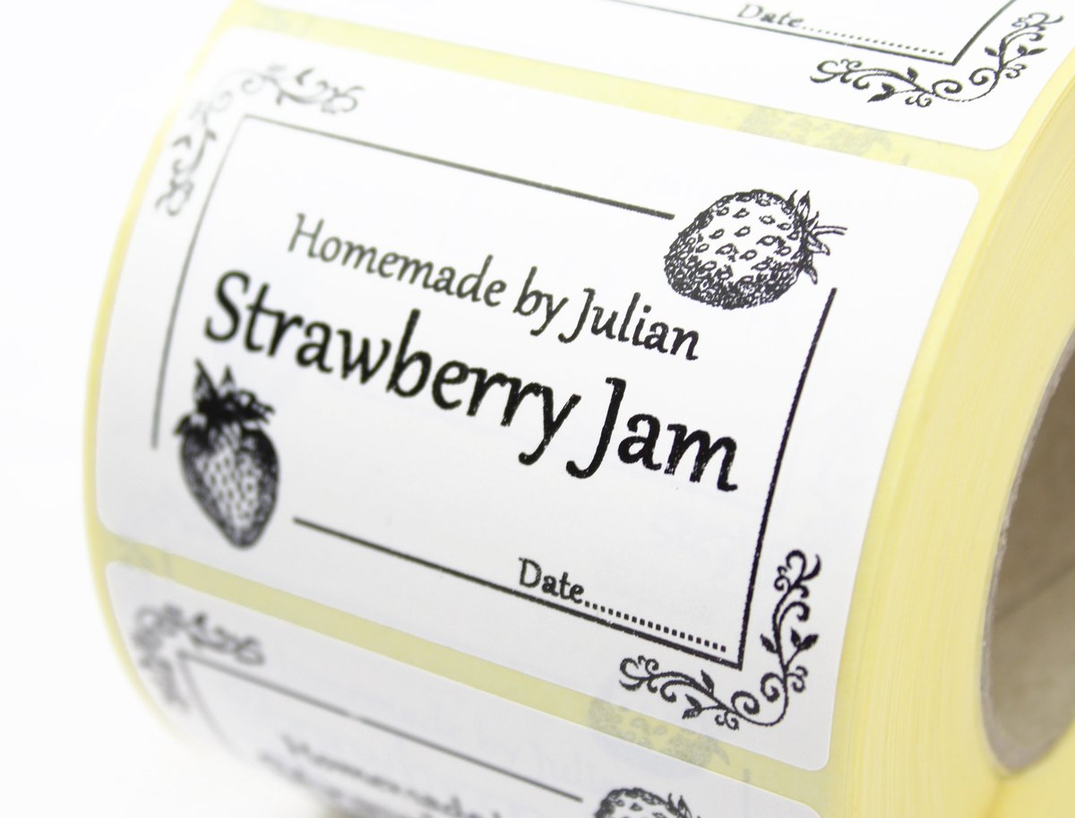 Label_Metrics's tweet photo. Do you make your own #Jams or #Chutneys? Why not give them a professional looking finish with some #personalised labels. These labels also make great #gifts. 
#Strawberry #MondayMorning #labels https://t.co/MlgwlOY88V