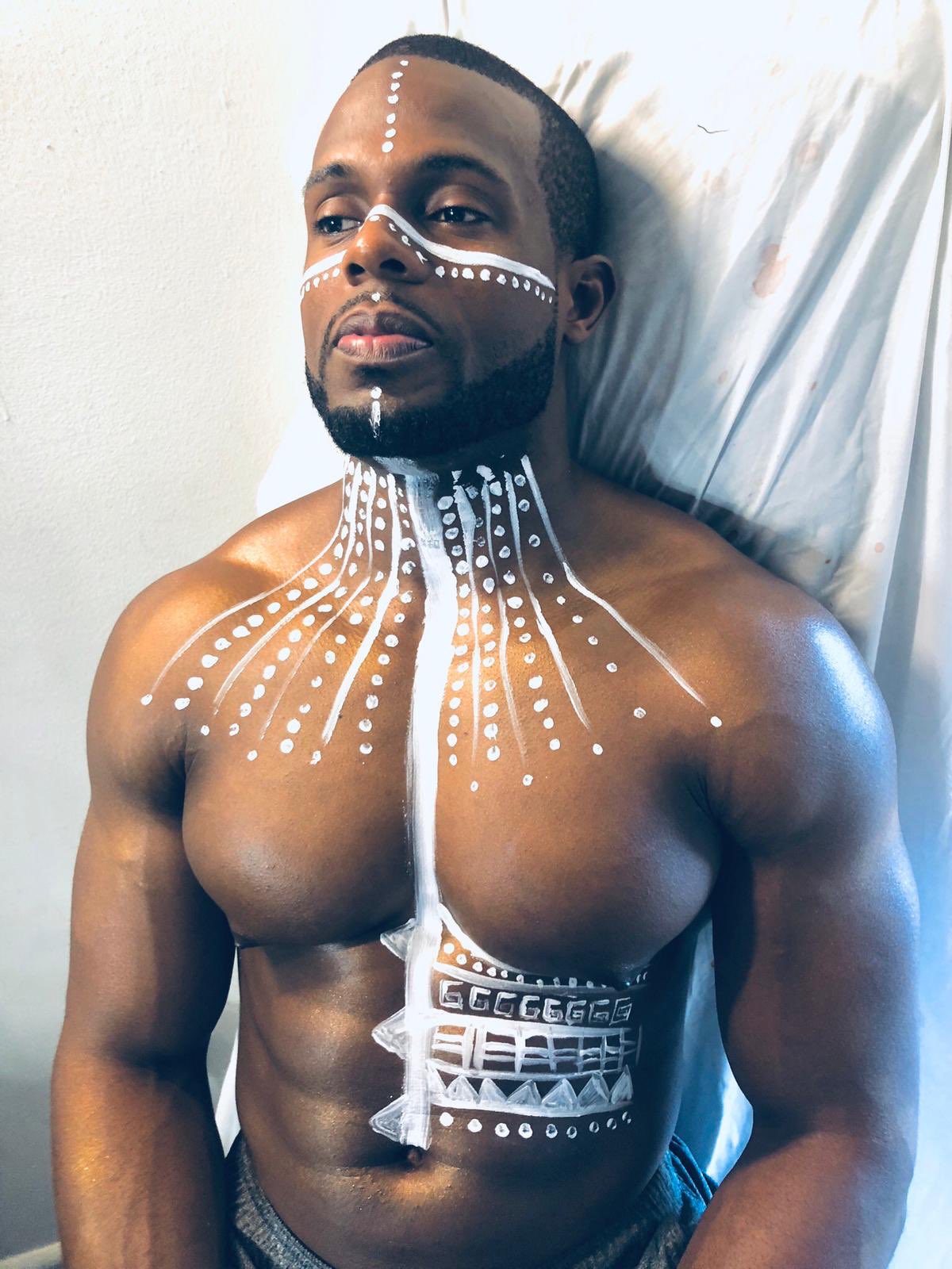 Latisha Greene on X: "Body art African tribal print and airbrush/ body  highlighting makeup for the @insanecarnival 2019 photoshoot last weekend.  #laqueenmakeup @LaQueenMU https://t.co/bEmqcGDdZC" / X