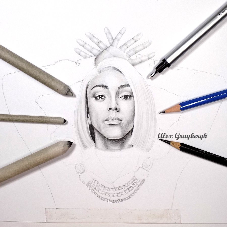 alexgraybergh's tweet photo. It's Eurovision season again 😀😀😀
#Bilal_Hassani #drawing #art #dailyart #dailydrawing #pencildrawing #pencilart #pencilsketch #pencil #portrait #Eurovision #destinationeurovison #esc #eurosong #ESC2019 #eurovision2019 #eurosong2019 #destinationeurovision2019 https://t.co/RivqUmB2Dq