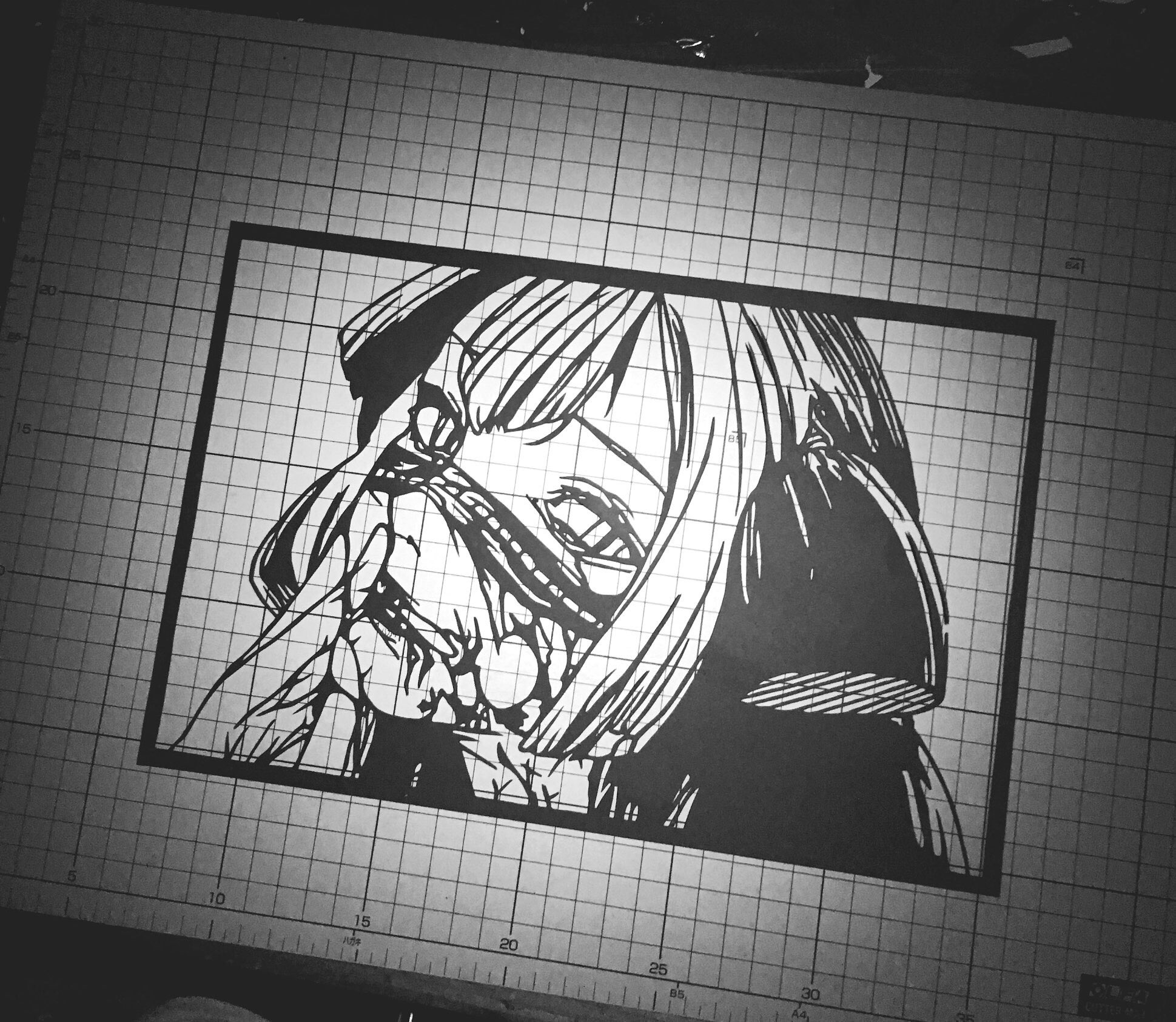 Vivi ナッツクラッカー 切り絵師さんと繋がりたい 東京喰種re ナッツクラッカー T Co Bwr8x1ftil Twitter