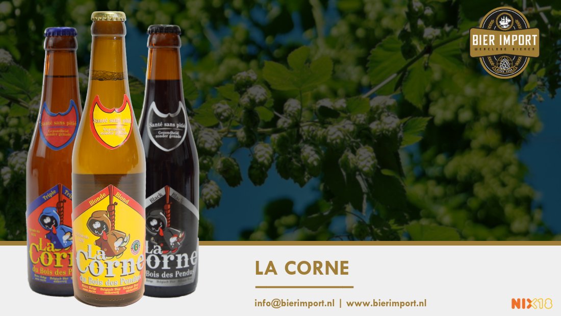 De eerste bieren van de relatief jonge brouwerij kwamen in 2010 voor het eerst op de markt. Meer informatie over La Corne? bit.ly/2sdqKkH #LaCorne #BierImport