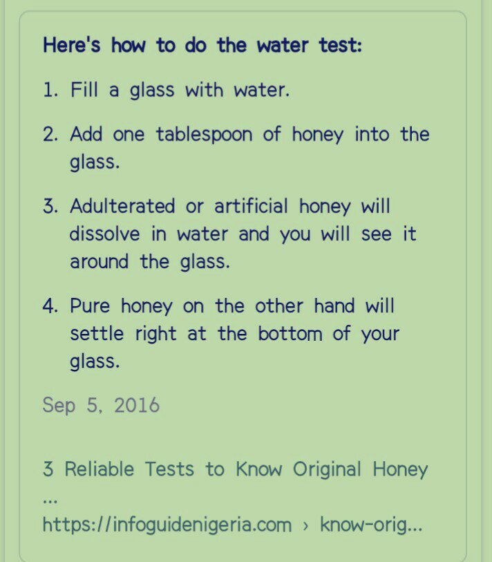 kuyetj's tweet image. How do you know Original Pure Honey? Here you have it👇👇👇