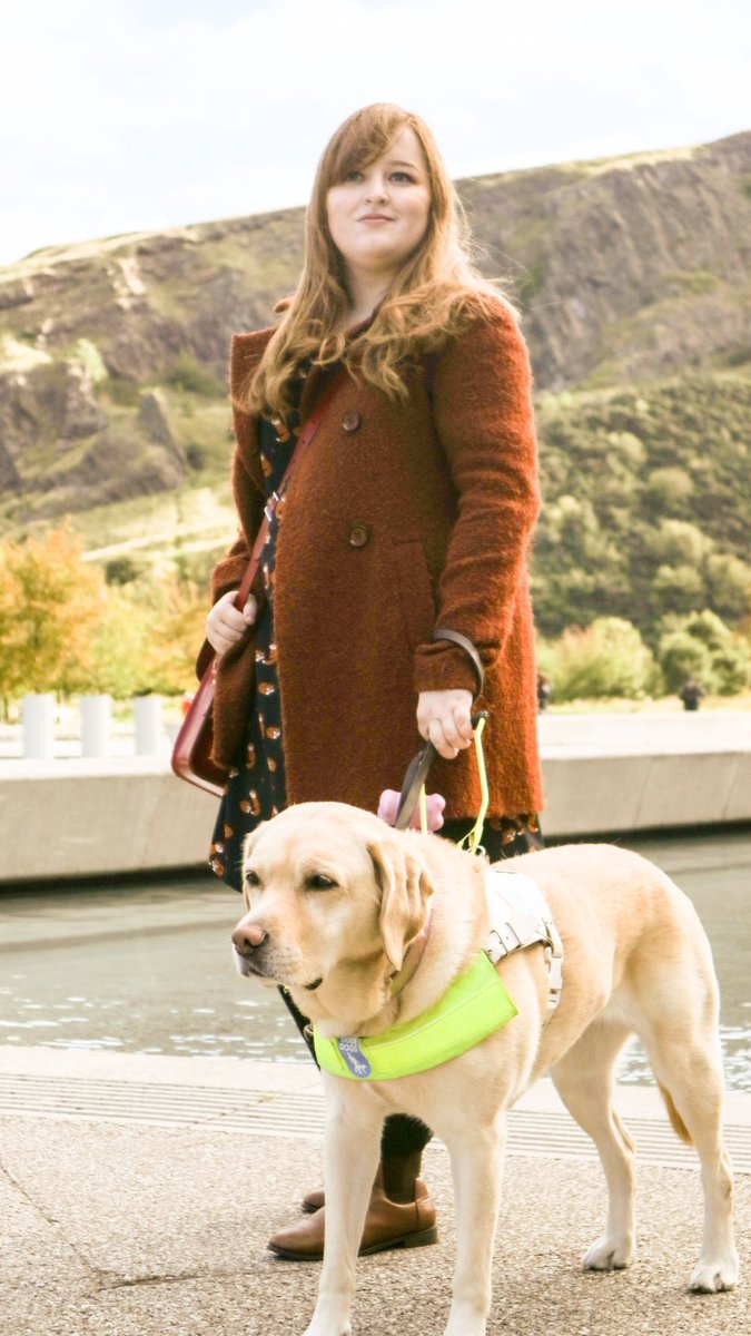 DavisonEm's tweet photo. Yes, I am severely sight impaired.
Yes, I work with a guide dog.
Yes, I can use a mobile phone. 
No, I’m not lying about my sight.

I just live in an age where technology is the most accessible that it has never been for people like me. 📱 
@RNIB 
#BlindPeopleUsePhones https://t.co/I2JyOZ0JGM