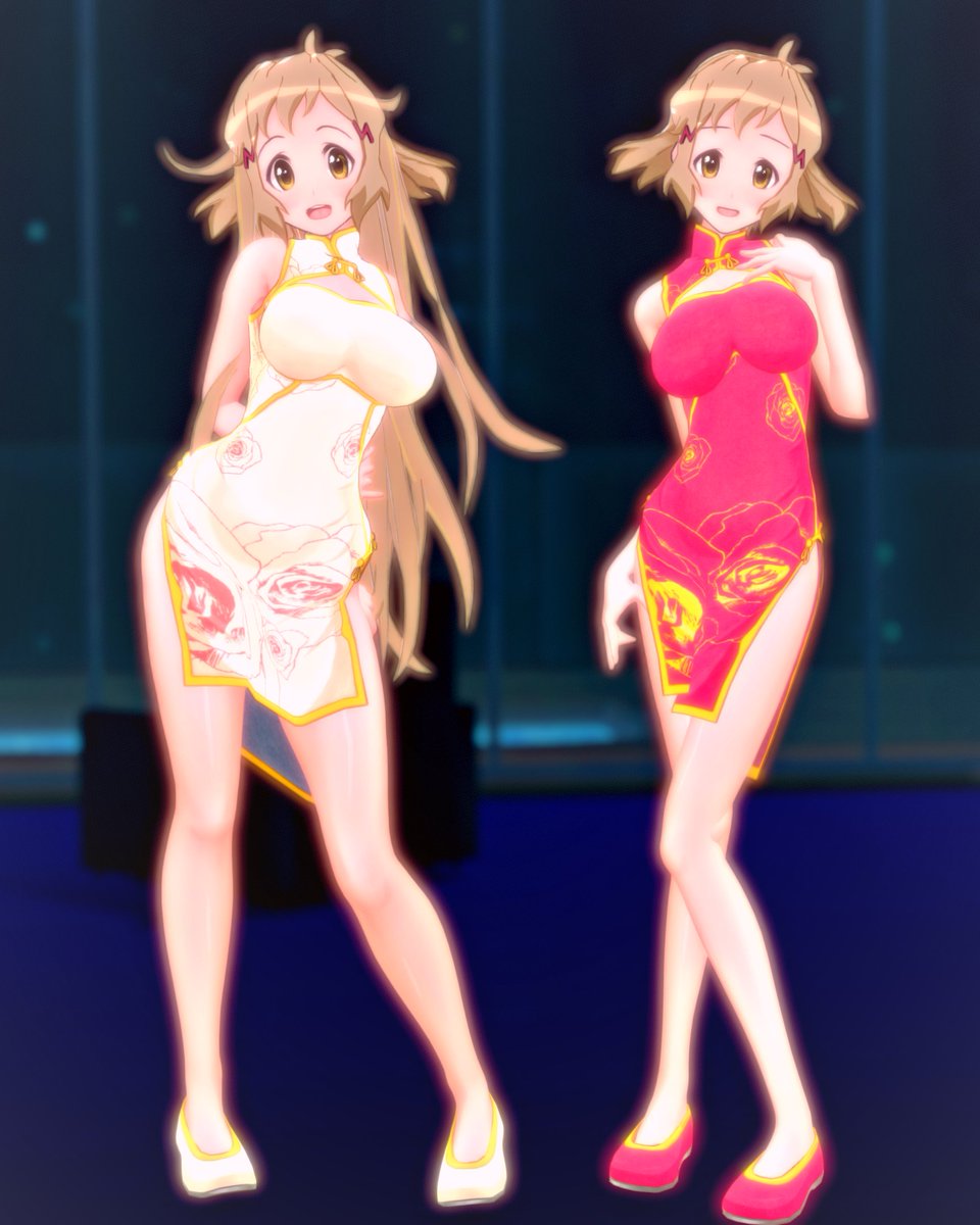 ルキ A Twitter チャイナビッキーズ ロング響さんが可愛いなぁ ようやくできたわけだしそっちで撮ろう そうだ どっちも撮ろうっ てなわけでどこかのカフェでシンフォギアのチャイナフェアみたいなのやってるそうなので 田舎だから私はいけないけど ｗ