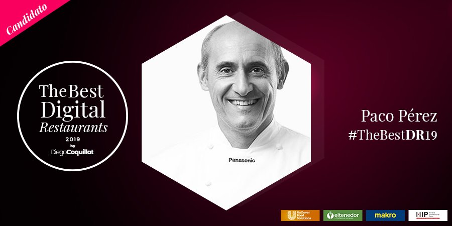 diegocoquillat's tweet image. Karlos Arguiñano, Hermanos Torres, Nandu Jubany y Paco Pérez candidatos a The Best Digital Restaurants 2019 #TheBestDR19 en la categoría de Mejor Chef Digital. La gala de los premios 20Feb en @expohip  bit.ly/2Gvv7BW   #HIP2019 @eltenedor @makroESP @UnileverFS_es