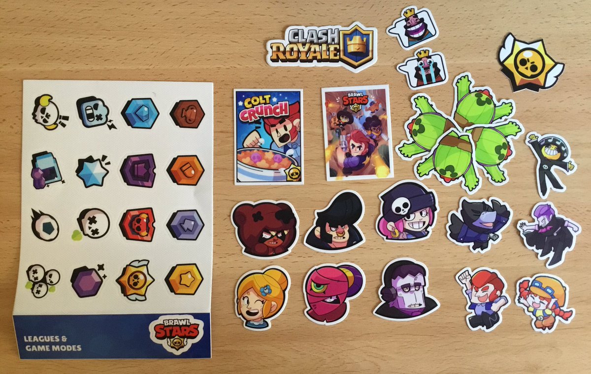 Sorteo los stickers de #BrawlStars de la ESL.

Para participar, no hace falta follow, solo RT y que te haga ilusión.

El próximo lunes digo quién ha ganado. Da igual lugar de residencia, los envío a Groenlandia si hace falta.