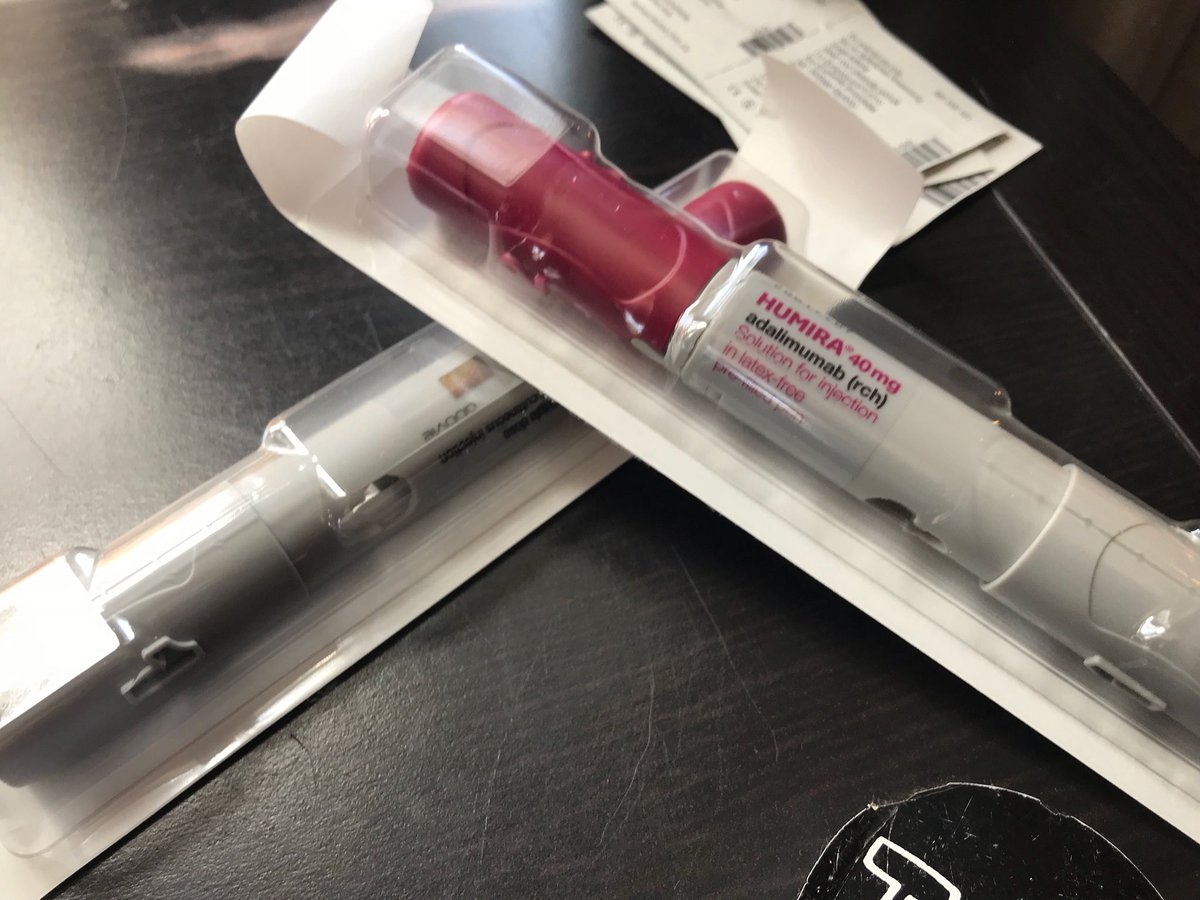 Had my second round of #Humira today. Jeeze the pens pack a fair punch 💉😲 especially when you only have next to 0% body fat lol.  If it makes a difference though... I’ll look forward to a jab a fortnight. 
#IBD #Incontinence #CrohnsDisease #Humira #PleaseFixMe.