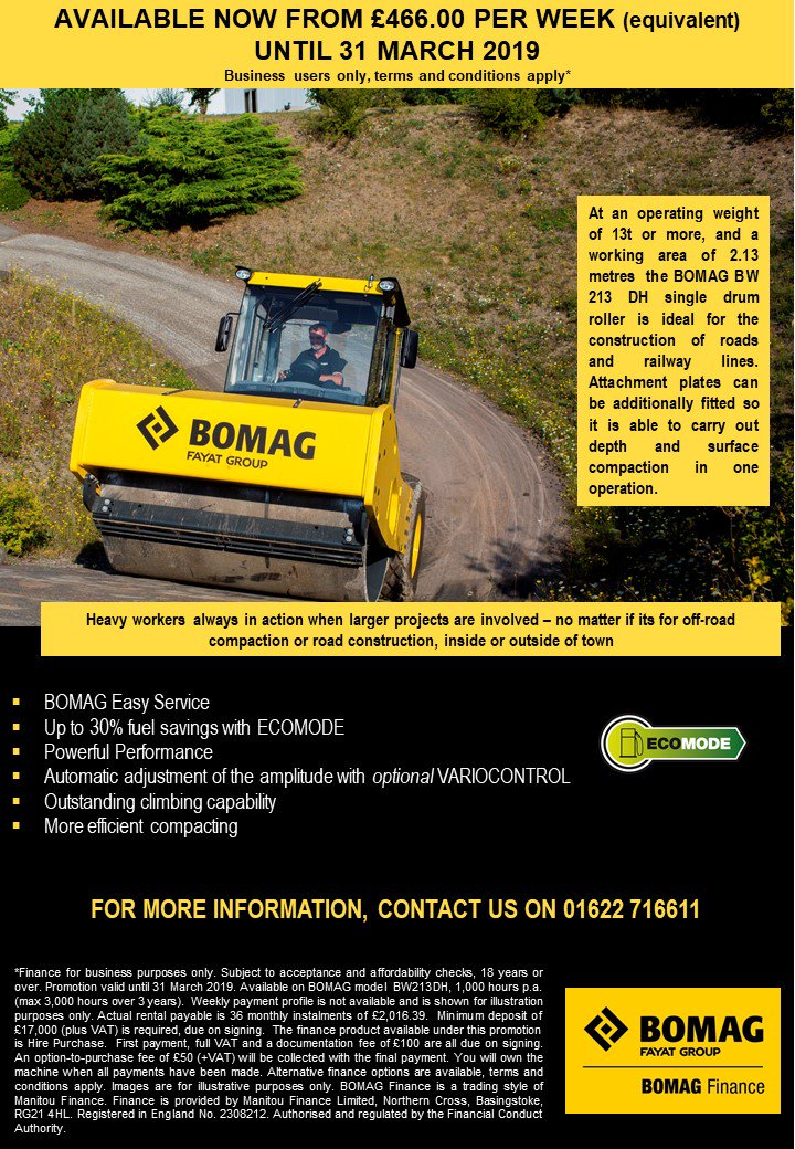 Another great offer... this time for a BW213DH... only available until 31 March 2019.. what are you waiting for?