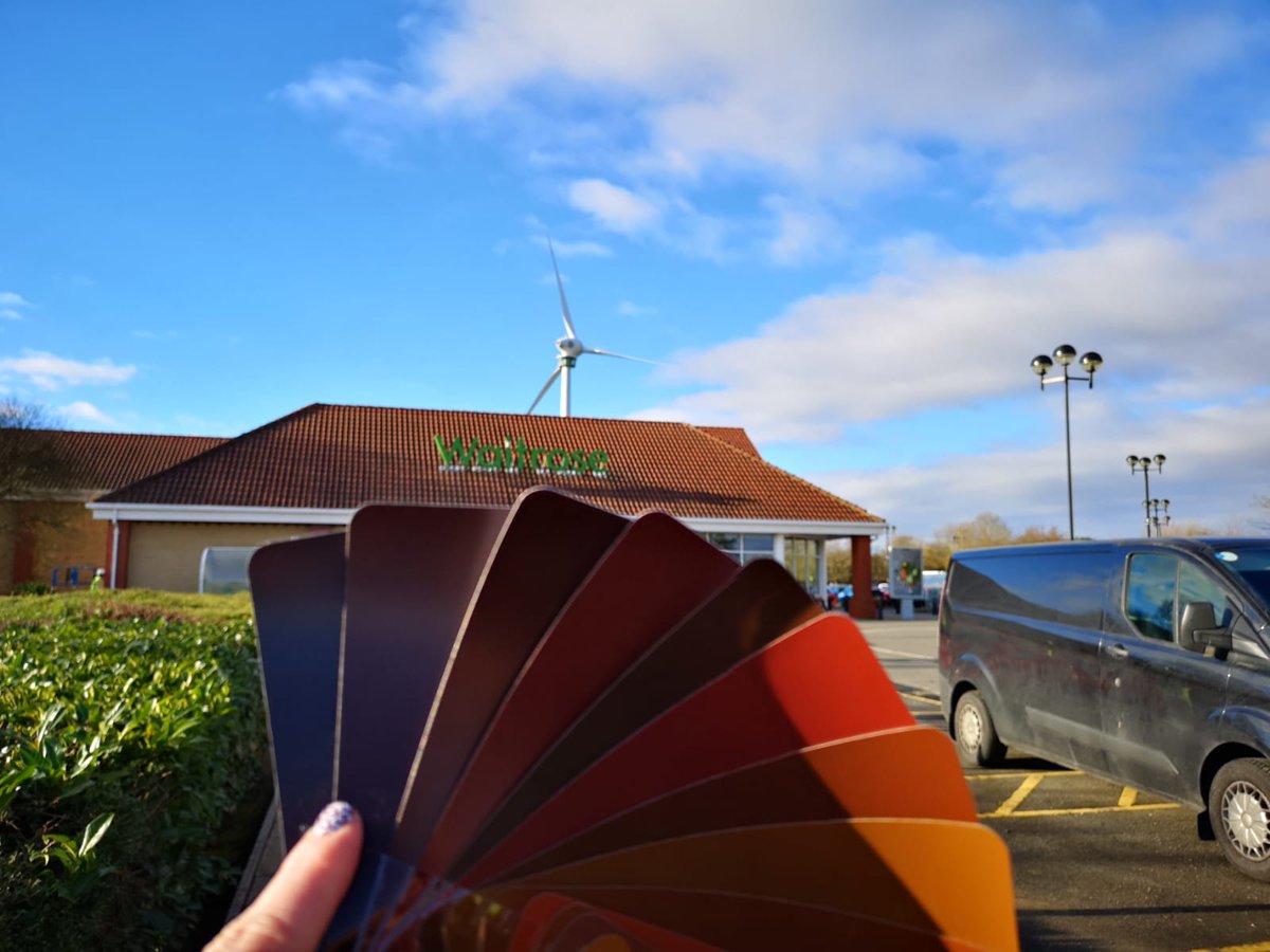 integrityukltd's tweet photo. Here's a few photos from @waitrose #Swaffham. During the #rebrand of this store we worked on every detail, even matching the #colour of the new #logo framework to the roof tiles! #customerjourney #brandimplementation https://t.co/rX9J4MOw5v