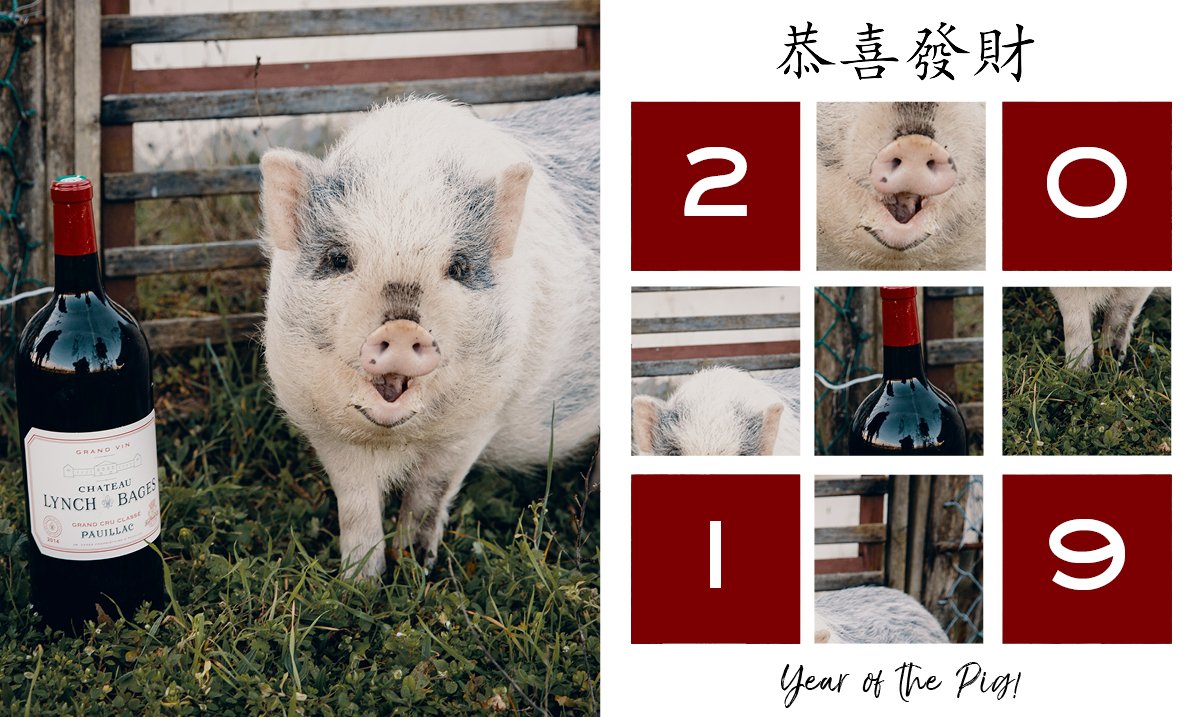 新年好 ! Here’s to a happy and prosperous Year of the Pig!
#LynchBages #HappyChineseNewYear2019 #YearofthePig
