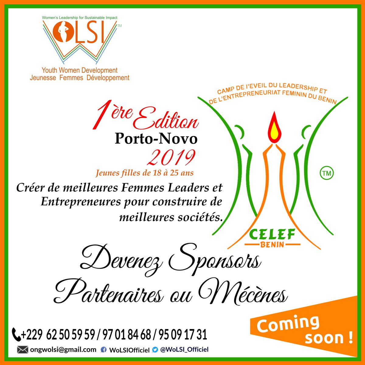 Joignez-vous à nous pour la réalisation de ce projet dont les bénéficiaires seront prises en charge à 100%. <a href="/Naboufall/">Nabou Fall</a> <a href="/PlanIntlBenin/">Plan International Bénin</a> <a href="/unfpa_benin/">UNFPA Bénin CO</a> <a href="/danielesng1/">Danièle Sassou Nguesso</a> <a href="/gouvbenin/">Gouvernement du Bénin 🇧🇯</a> <a href="/PNUDBenin/">PNUD Bénin</a> <a href="/dyvender/">Patrick VENDREDY</a> <a href="/justkodjo03/">da Silveira S.Kodjo</a> <a href="/GedGroup/">GED Consulting Group</a>