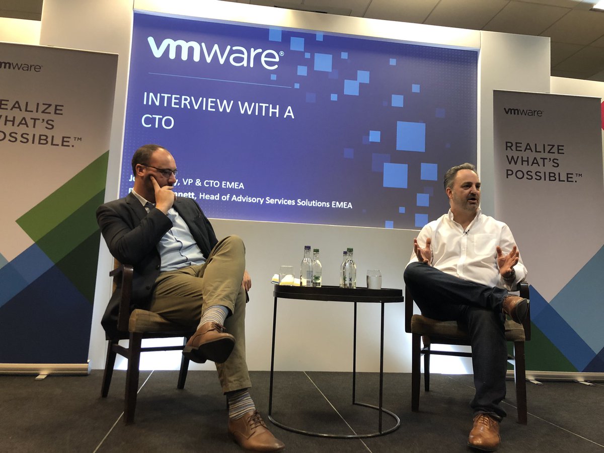 MatthewON's tweet image. Fantastic conversation between @JoeBaguley and @UCCBennett at #GCIOB let’s not build new solos in the cloud. @vmware