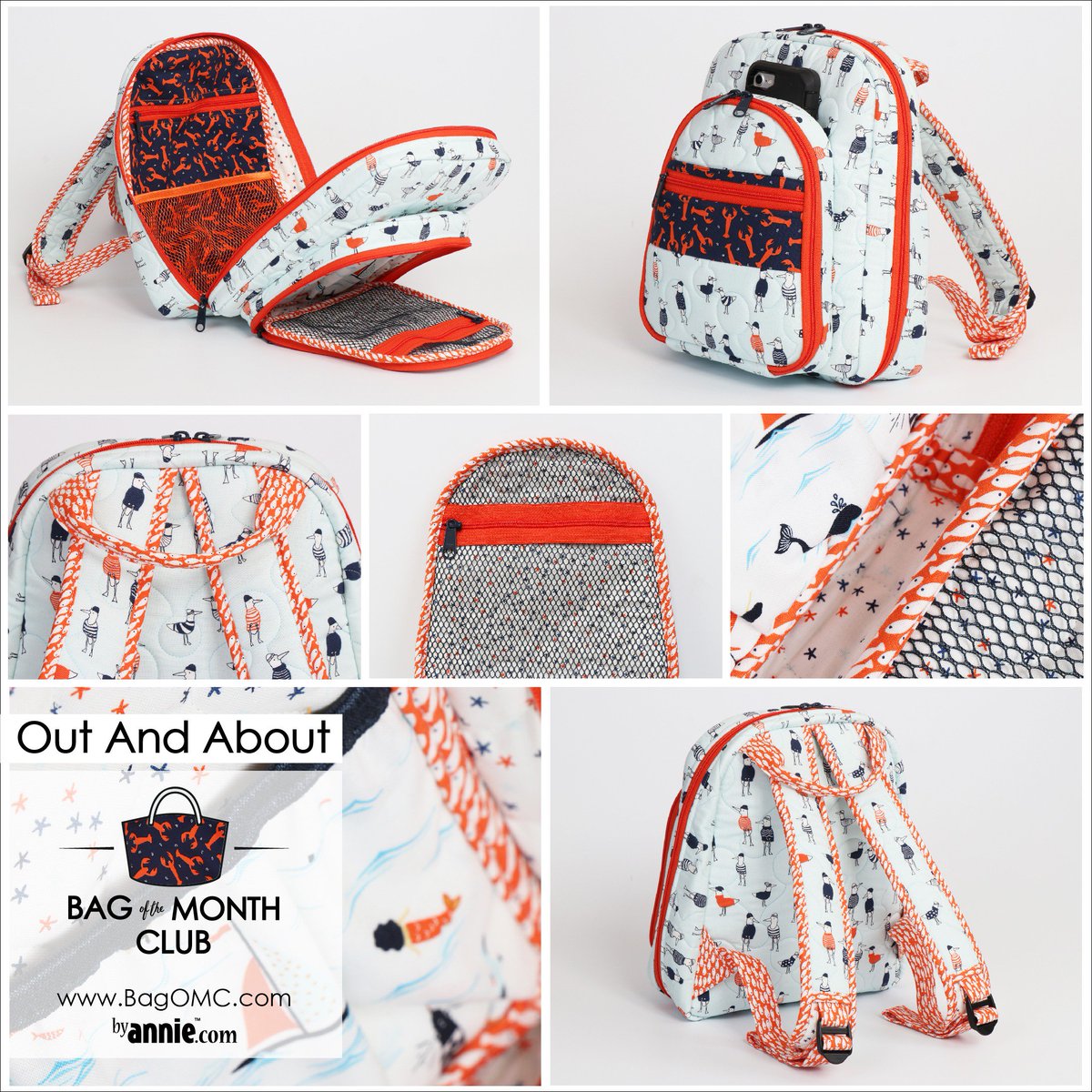 Take a look at our newest bag pattern Out And About, exclusively available to members of the Bag Of The Month Club... sign up today at http://www.bagOMC.com !
Fabric by @dearstellafab
#bagomc #bagofthemonthclub #newpattern #patternsbyannie #knapsack #bagmaking