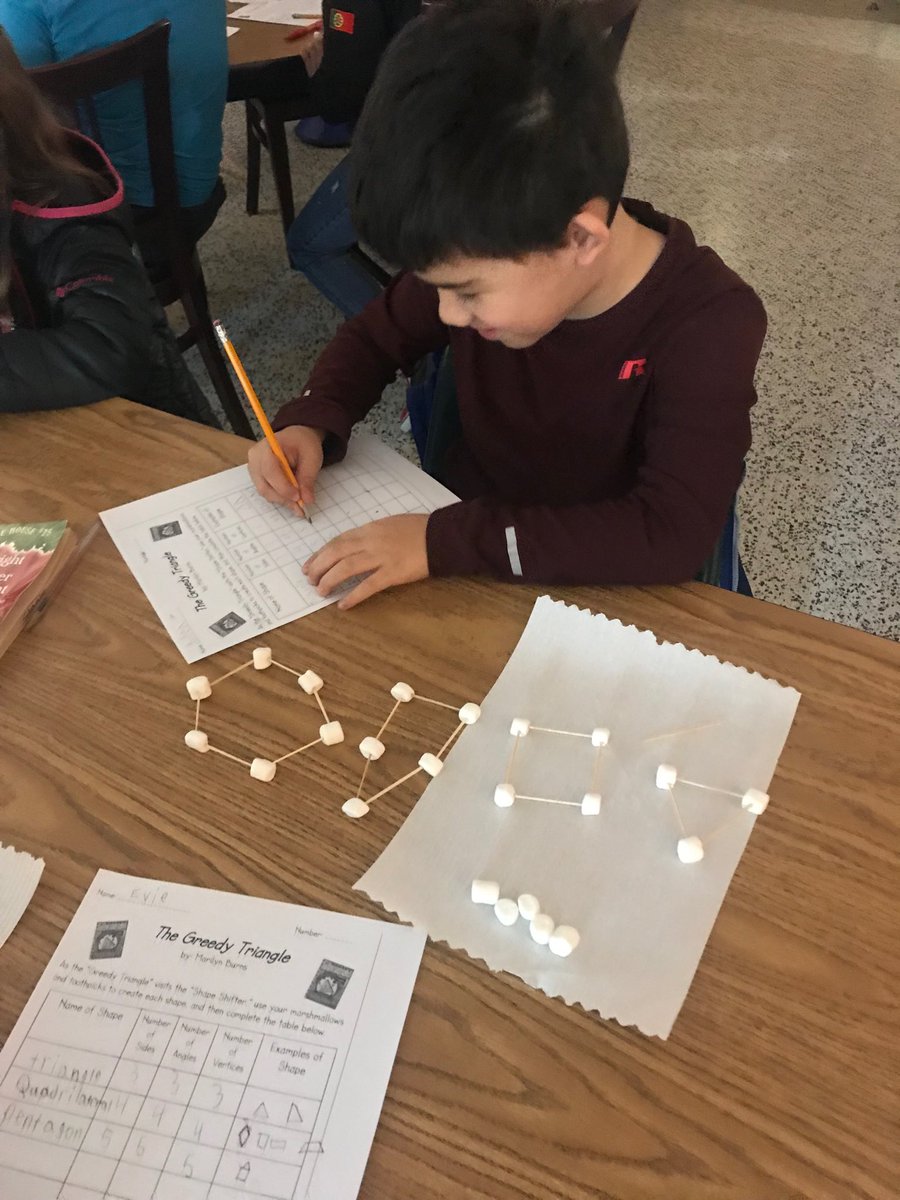 karen_slagle's tweet photo. Polygon fun @MikelleWilliam5 @KMES_Library @krsimp22 #thegreedytriangle #geometrycanbefun https://t.co/bGgKjtrED4