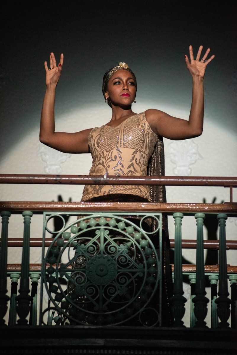 BridgeRep's tweet image. Take a first look at our production of WHO IS EARTHA MAE! 

If you haven’t joined us yet, you’ve got three more weeks to see the iconic Jade Wheeler step into Eartha Kitt’s legendary shoes. See you there!
(Photos by Andrew Brilliant)

For tickets and info: earthamae.eventbrite.com