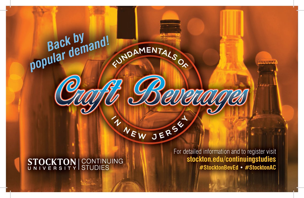 Stockton_CS's tweet photo. Have you registered for the #CraftBeverage series yet?? First session begins next Tuesday, February 12 at 6:00PM!! 
Register today! https://t.co/ygzctM2Izh

#StocktonAC #StocktonBevEd #StocktonCS #lifelonglearning #craft #beer #wine #spirits https://t.co/T68nEPCI3H