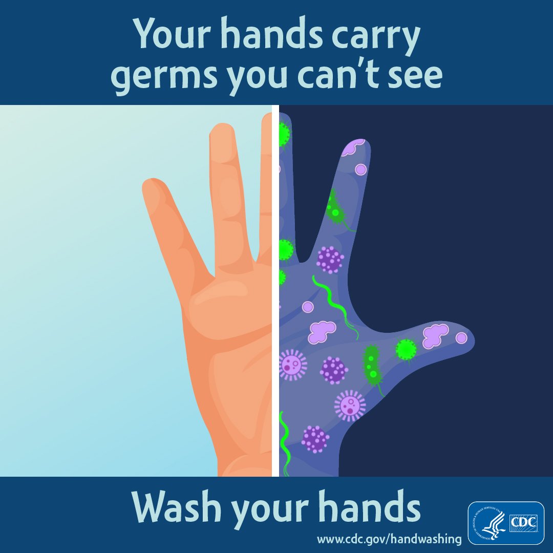 Hand washing is one of the best ways to prevent illness! Make it a habit to practice frequent hand washing today and every day!