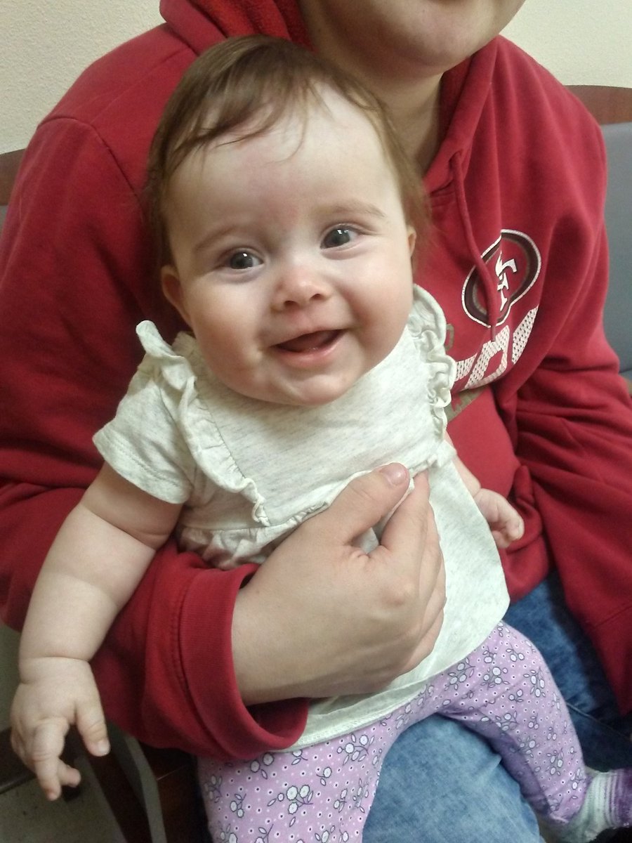 6 months old today before shots