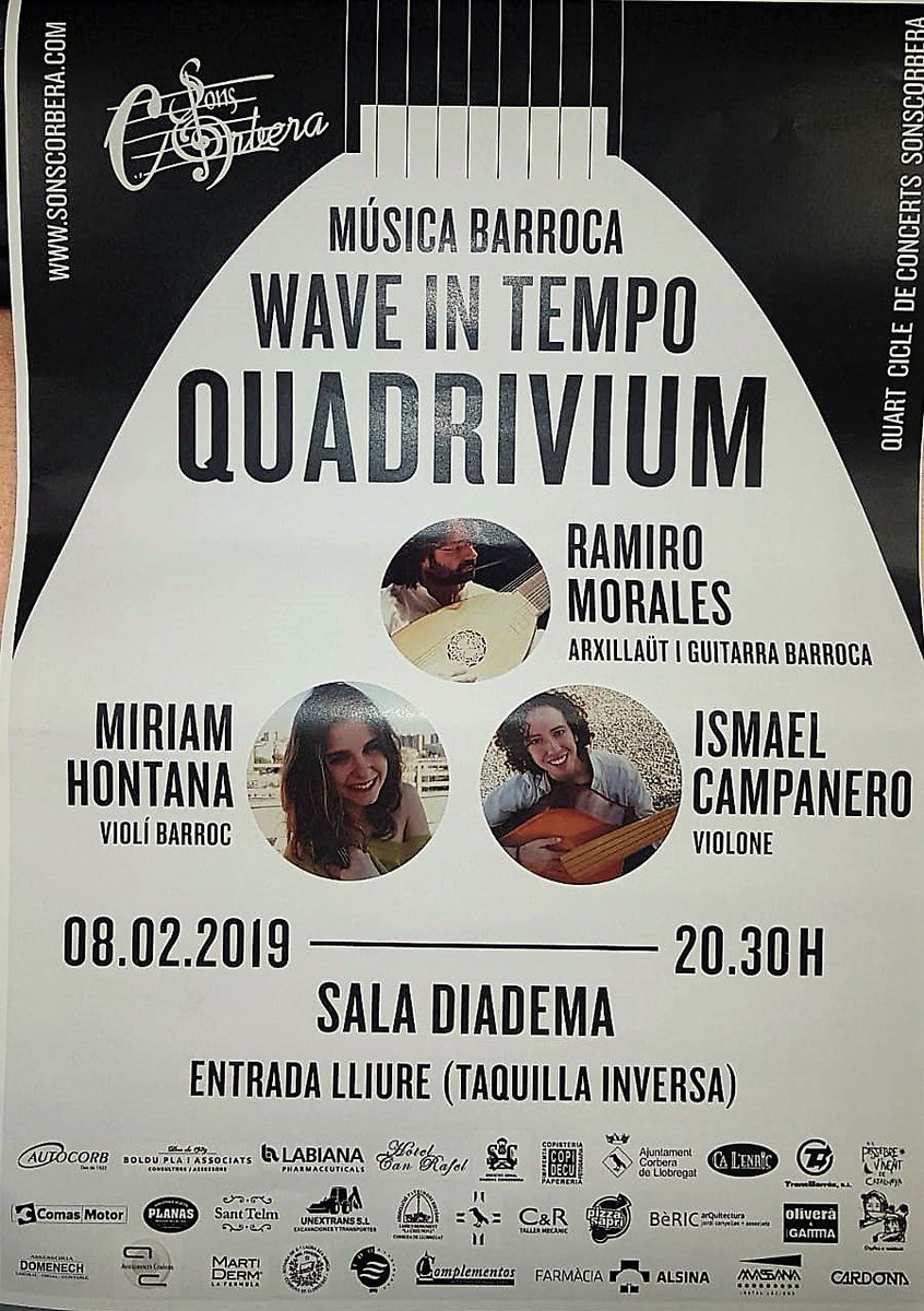 oliveragamma's tweet photo. #OliveràGamma patrocina la música i la cultura a Corbera de Llobregat, gràcies per la vostra tasca @sonscorbera https://t.co/AmcdO9epok