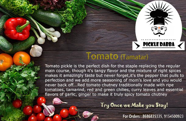 Tomato!!! towards your staple🥰