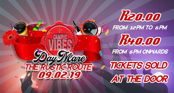 campusvibesGHT's tweet image. Our annual #CVDaymare9Feb is back!

Come join us this Saturday at The Rustic Route opposite The Rat and Parrot. 

Expect delicious food, ice-cold drinks, elegant craft &amp;amp; fantastic music from @RMR897’s finest DJs. 

🔥🔥🔥