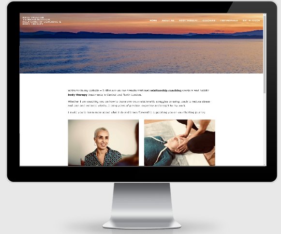 Our client Maya Vaughan's transformational #relationshipcoaching &amp; #bodytherapy website is live!  Offering treatments for clients in Central &amp; North London she will support you on your healing journey.  #websitelaunch #Squarespace ow.ly/wsYJ30nzIIv