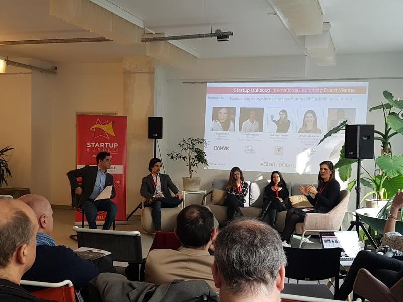 DynaxInvest's tweet photo. #Startupole19 launching event In Vienna, with Iva Rakocevic from @DynaxInvest . #daspackhaus https://t.co/WY3WXZsIvJ https://t.co/G1lZNvojDU