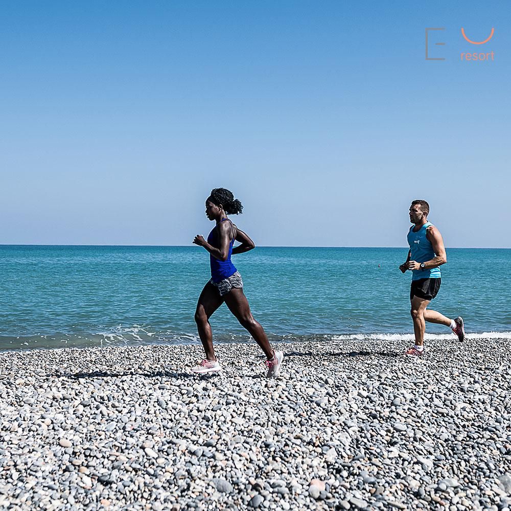 Challenge your body with our morning workout at the beach! 
The combined views of the White Mountains and the Cretan Sea makes this activity really special! #euphoriaresort #familyresort #allinclusive #crete #chania #greece