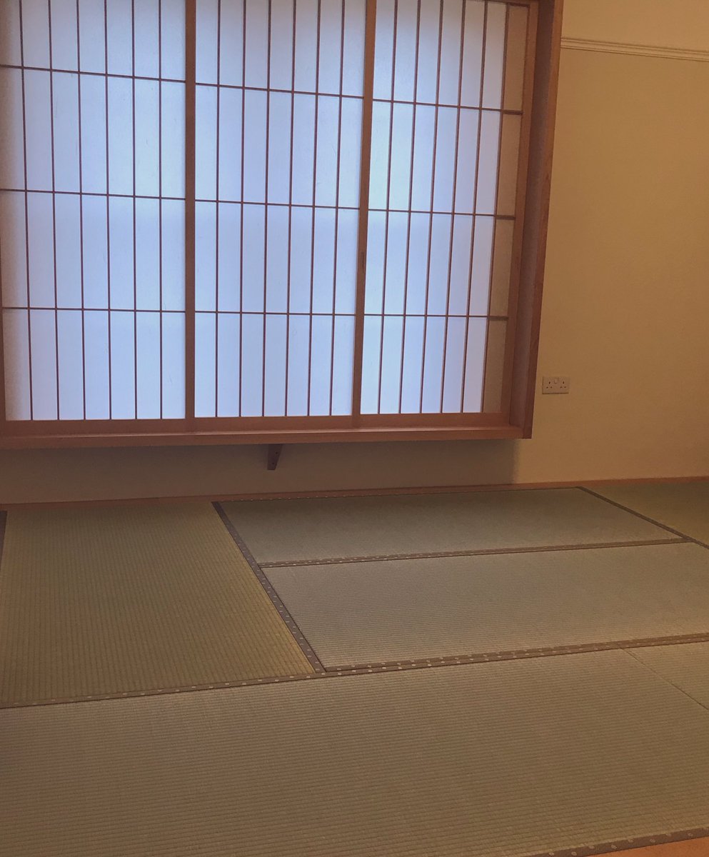 Tatami Room with Shoji Screens complete at Fernbank Road, Redland #tatami #shojiscreens #japaneseinfluence