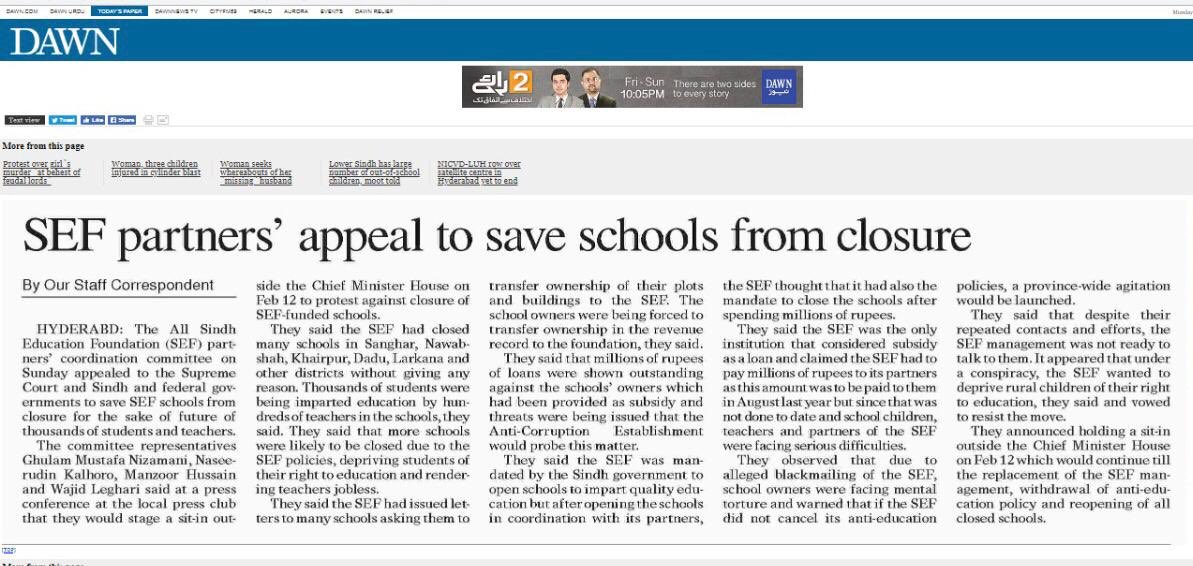 TharEduAlliance's tweet photo. What are the reasons to close number of the good schools across Sindh under #SindhEducationFoundation project ?  @naheedsd_shah can you please explain about this ? https://t.co/0EjJMhthit