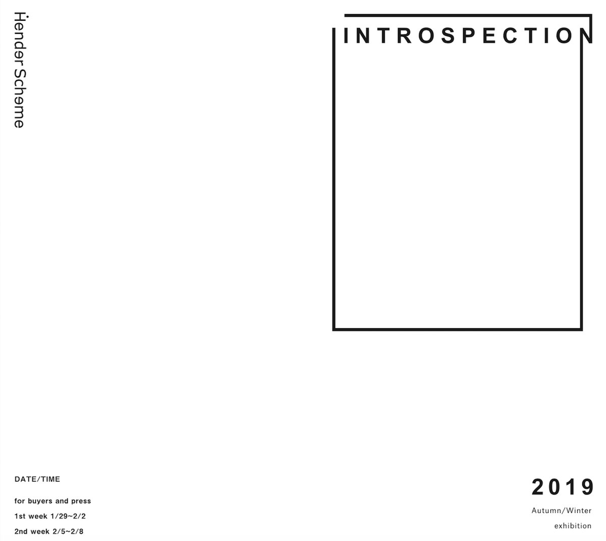 SISTER_WEB's tweet photo. 【info.】

誠に勝手ながら2月5日（火）- 6日（水）は
「AURALEE」「HenderScheme」「man-tle」 の
2019秋冬展示会出張の為 ” 臨時休業 ” とさせて頂きます。

ご来店、お問い合わせの際はご注意下さい。

https://t.co/iLduylrmsK

#HenderScheme
#AURALEE https://t.co/RrEymmCrsy