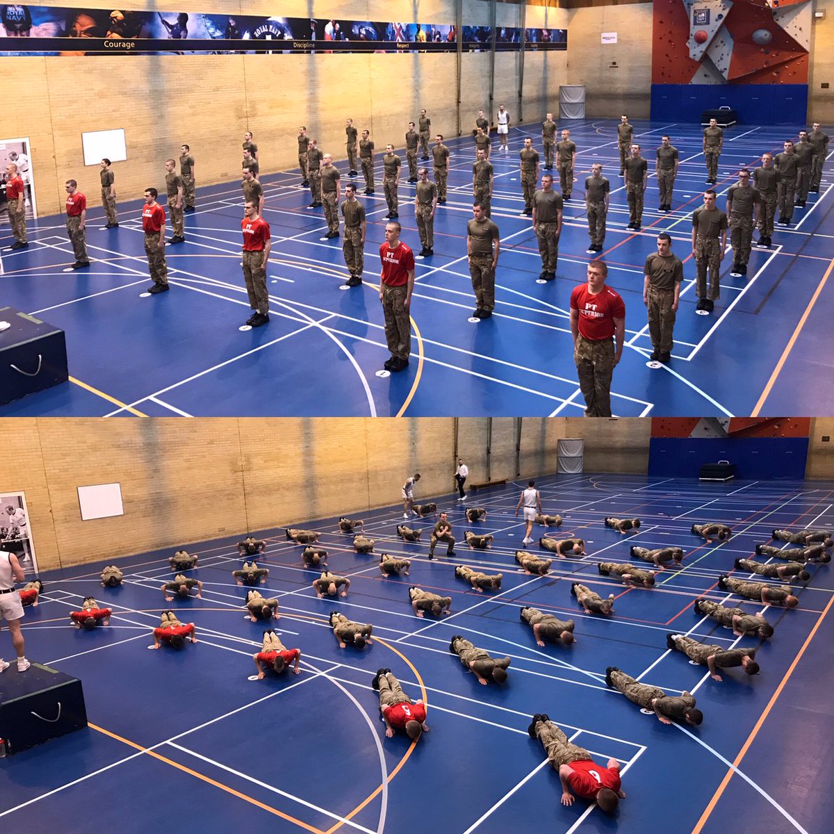 HMS_Raleigh's tweet photo. #CORNWELL25s
Starting their final week with the IMF Pass Out. Well done to the whole class as they achieved a Superior Pass. #BZ #fittofight #finalweek #mondaymotivation https://t.co/Uqb4AapGgr
